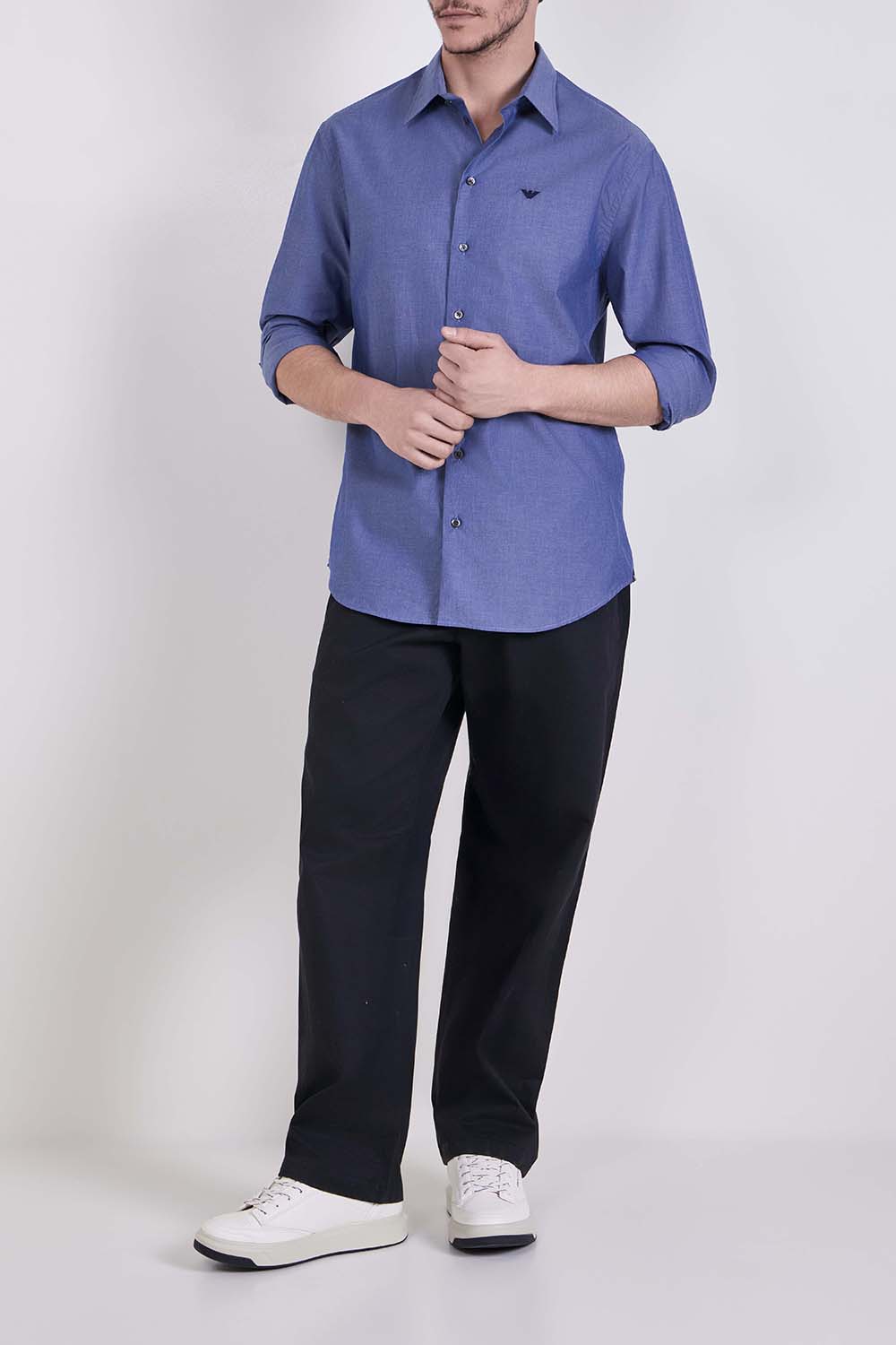 חולצת כפתורים ארוכה